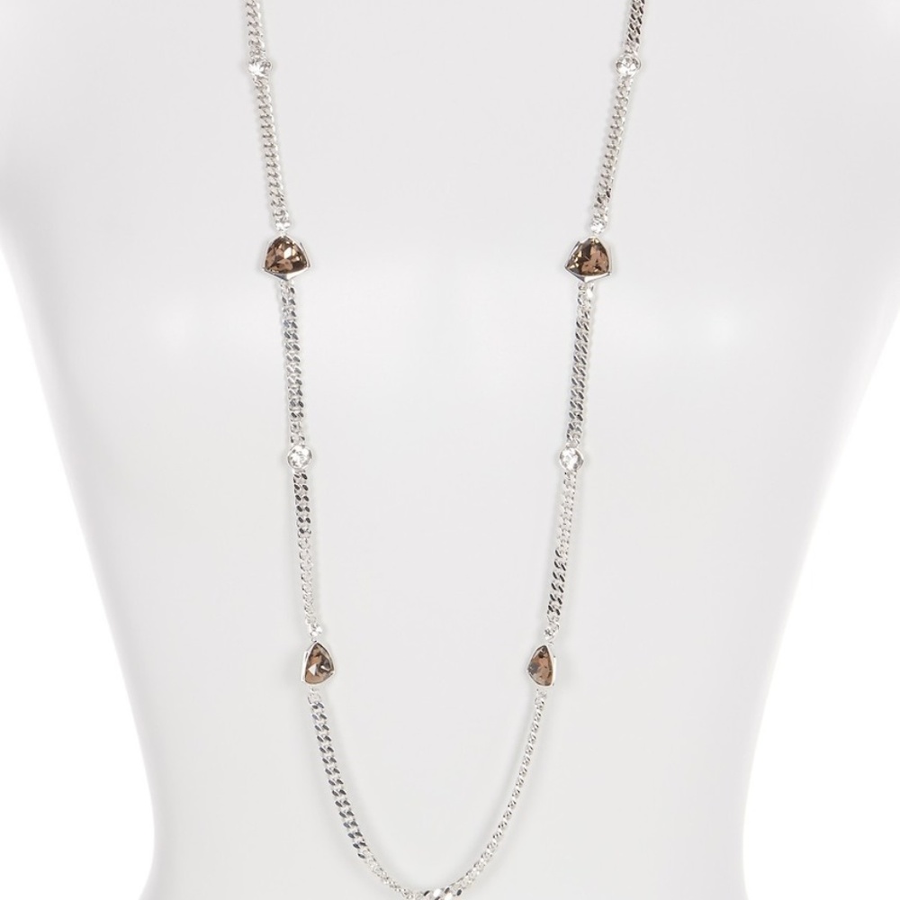Givenchy Crystal/Chain Necklace